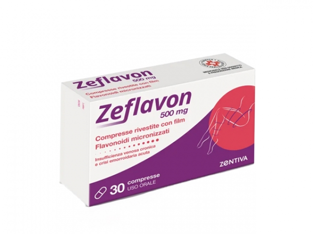 ZEFLAVON 30 CPR 500 MG